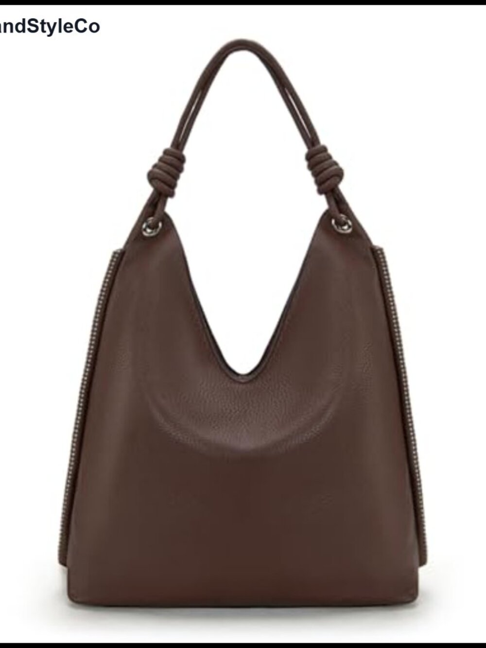 Hobo Purse for Women, Large Slouchy Vegan Leather Shoulder Bag
